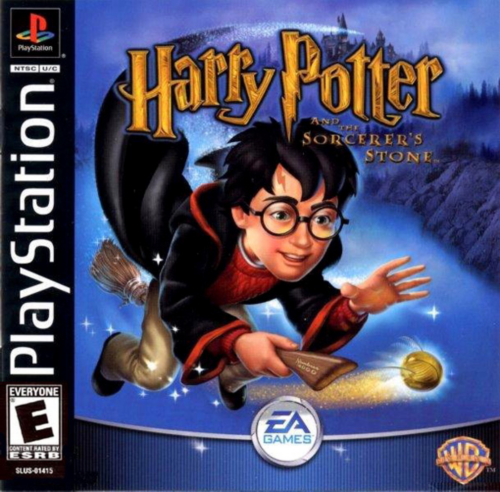 Harry Potter and the Sorcerers Stone (USA) (En,Fr,Es) Cover